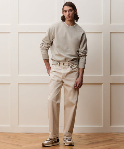 Todd Snyder Relaxed Lightweight Japanese Selvedge Jean in Canvas Canvas
