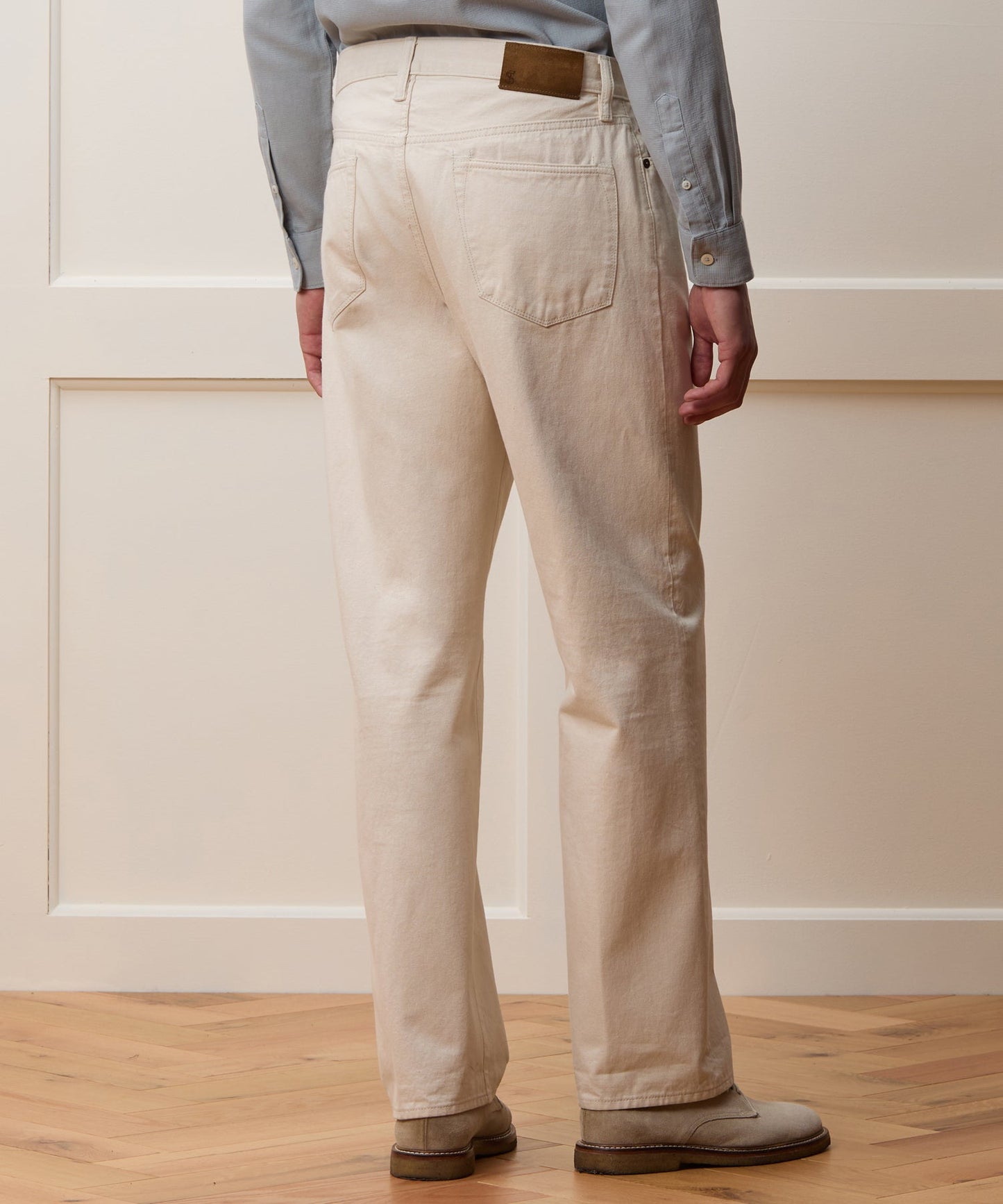 Todd Snyder Relaxed Lightweight Japanese Selvedge Jean in Canvas Canvas