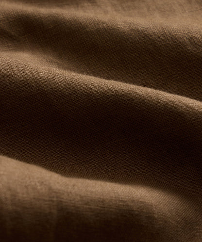 Todd Snyder Straight Fit Linen Favorite Pant in Cigar Cigar