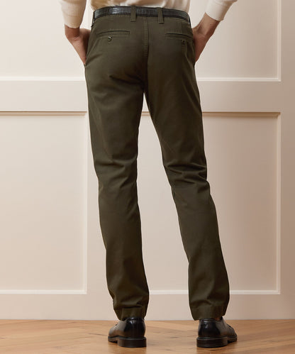 Todd Snyder Straight Fit Favorite Chino in Snyder Olive Snyder Olive
