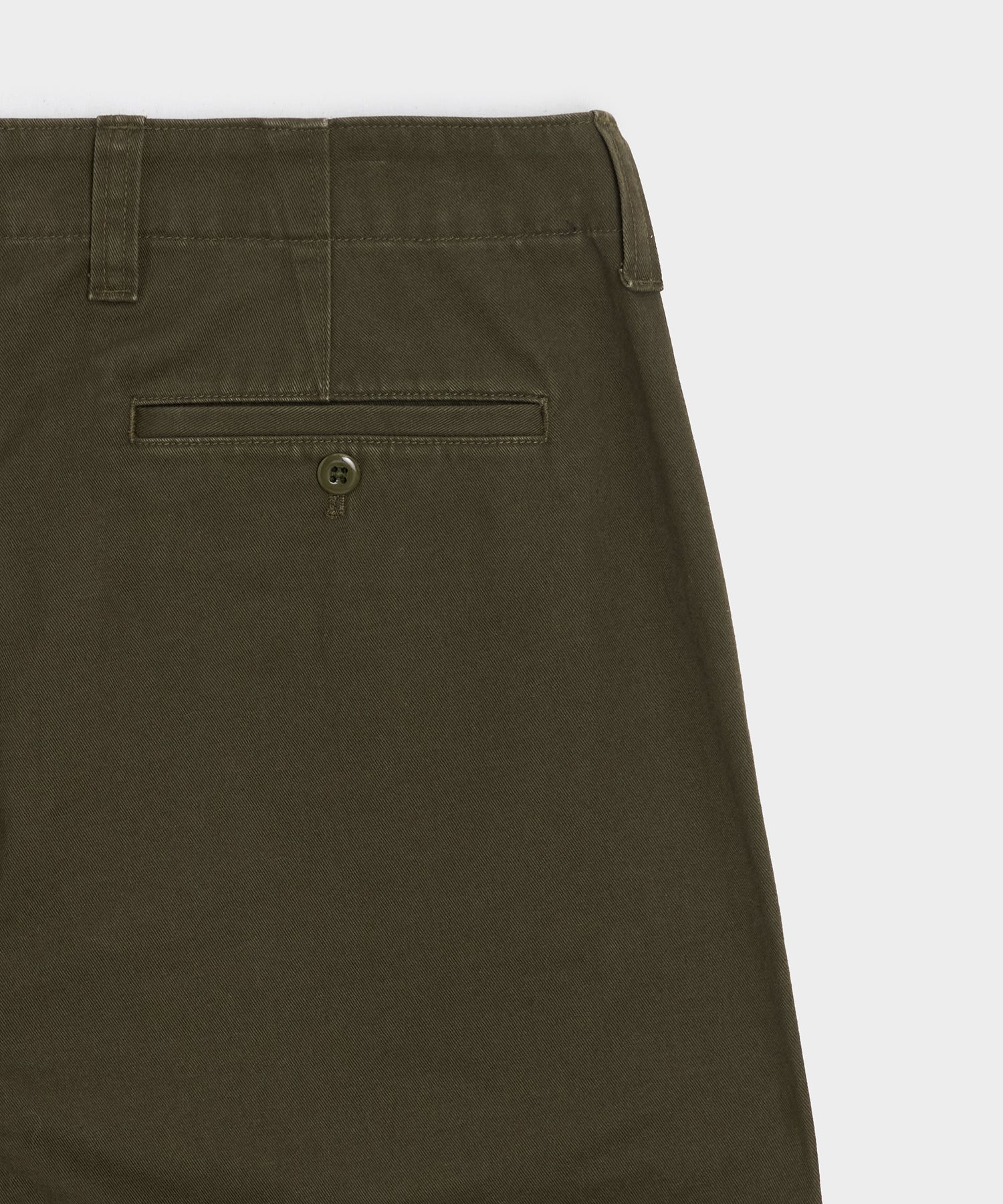 Todd Snyder Straight Fit Favorite Chino in Snyder Olive Snyder Olive