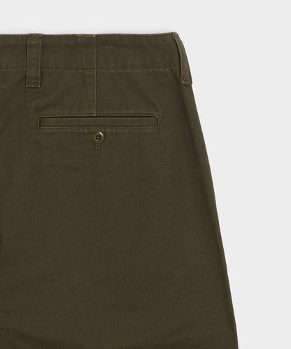 Todd Snyder Straight Fit Favorite Chino in Snyder Olive Snyder Olive