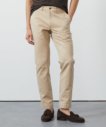 Todd Snyder Straight Fit Favorite Chino in Desert Beige Desert Beige