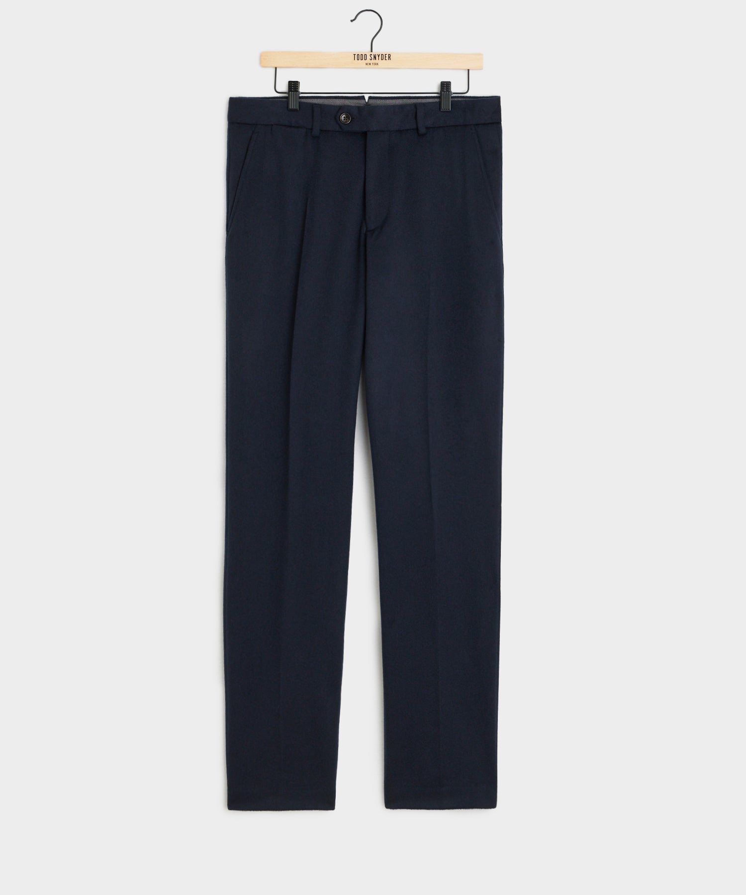 Todd Snyder Italian Cashmere Sutton Trouser in Navy Navy