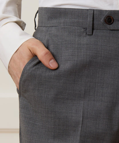 Todd Snyder Italian Tropical Wool Sutton Trouser in Charcoal Grey