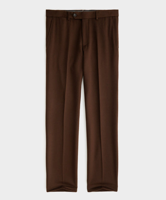 Todd Snyder Italian Cashmere Sutton Trouser in Chocolate Chocolate