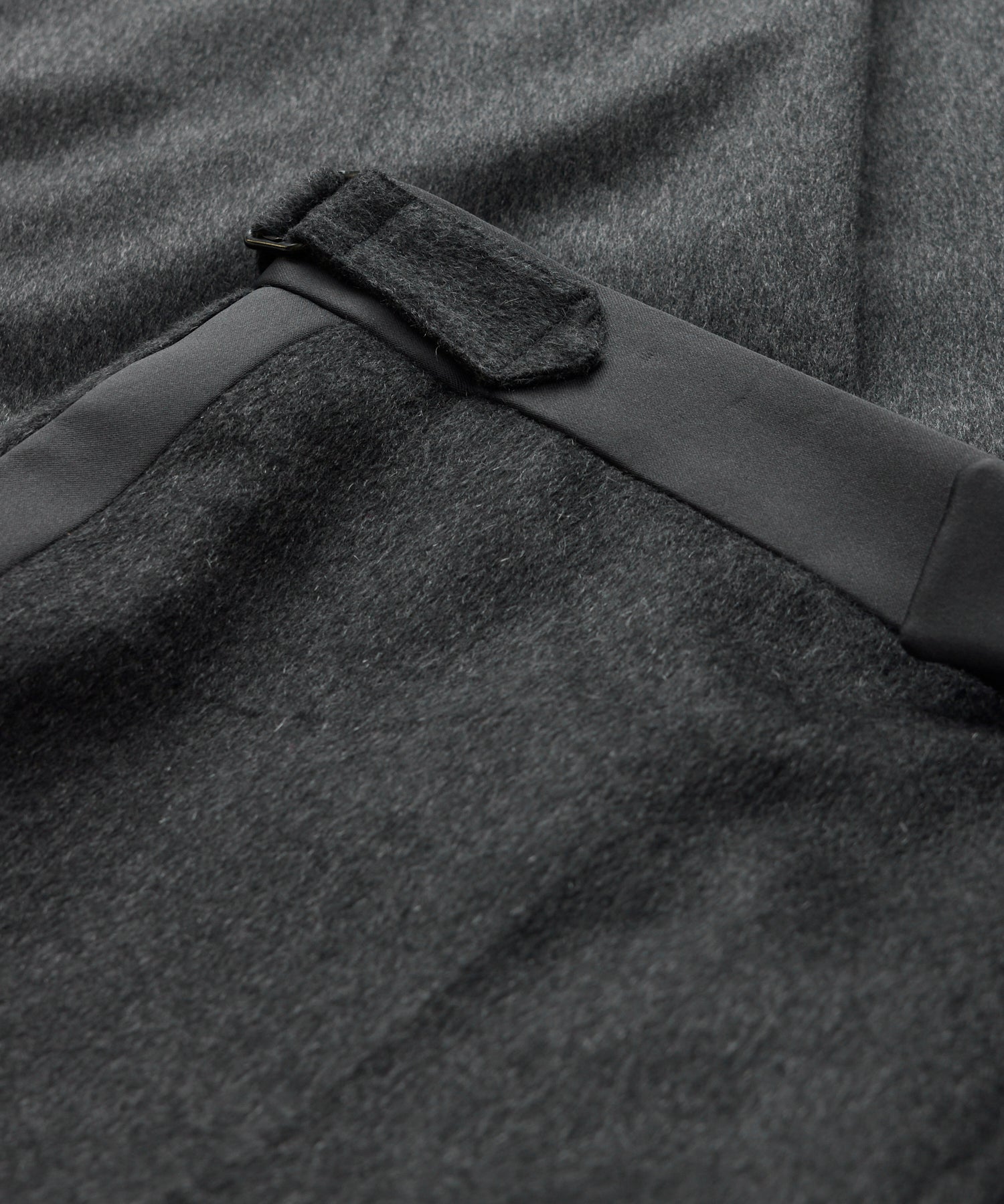 Todd Snyder Slim Italian Cashmere Tuxedo Trouser Grey