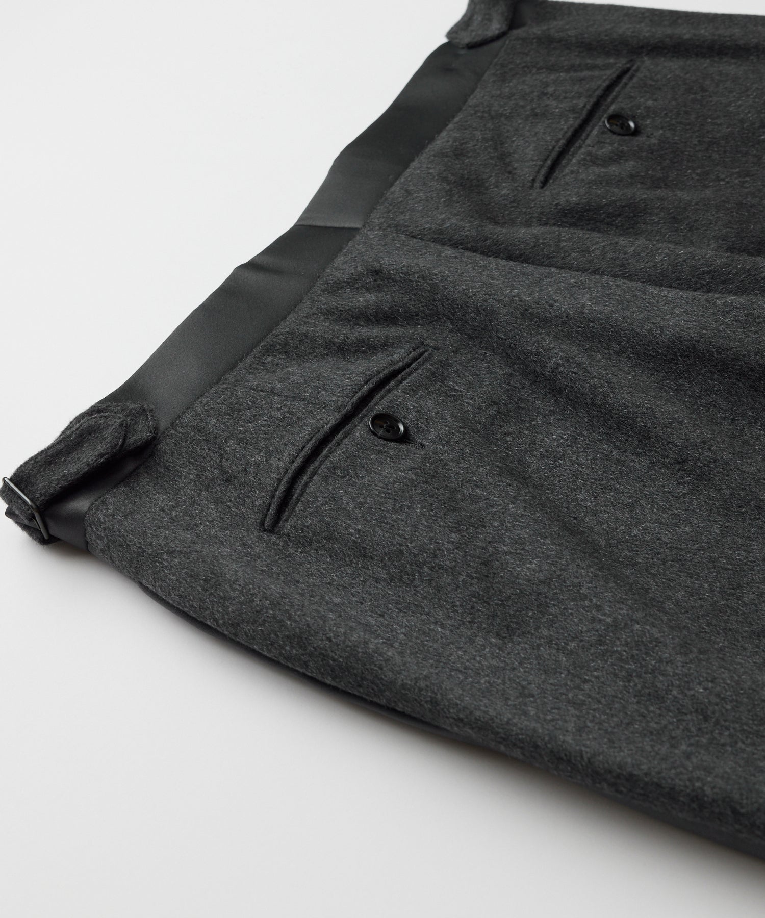 Todd Snyder Slim Italian Cashmere Tuxedo Trouser Grey