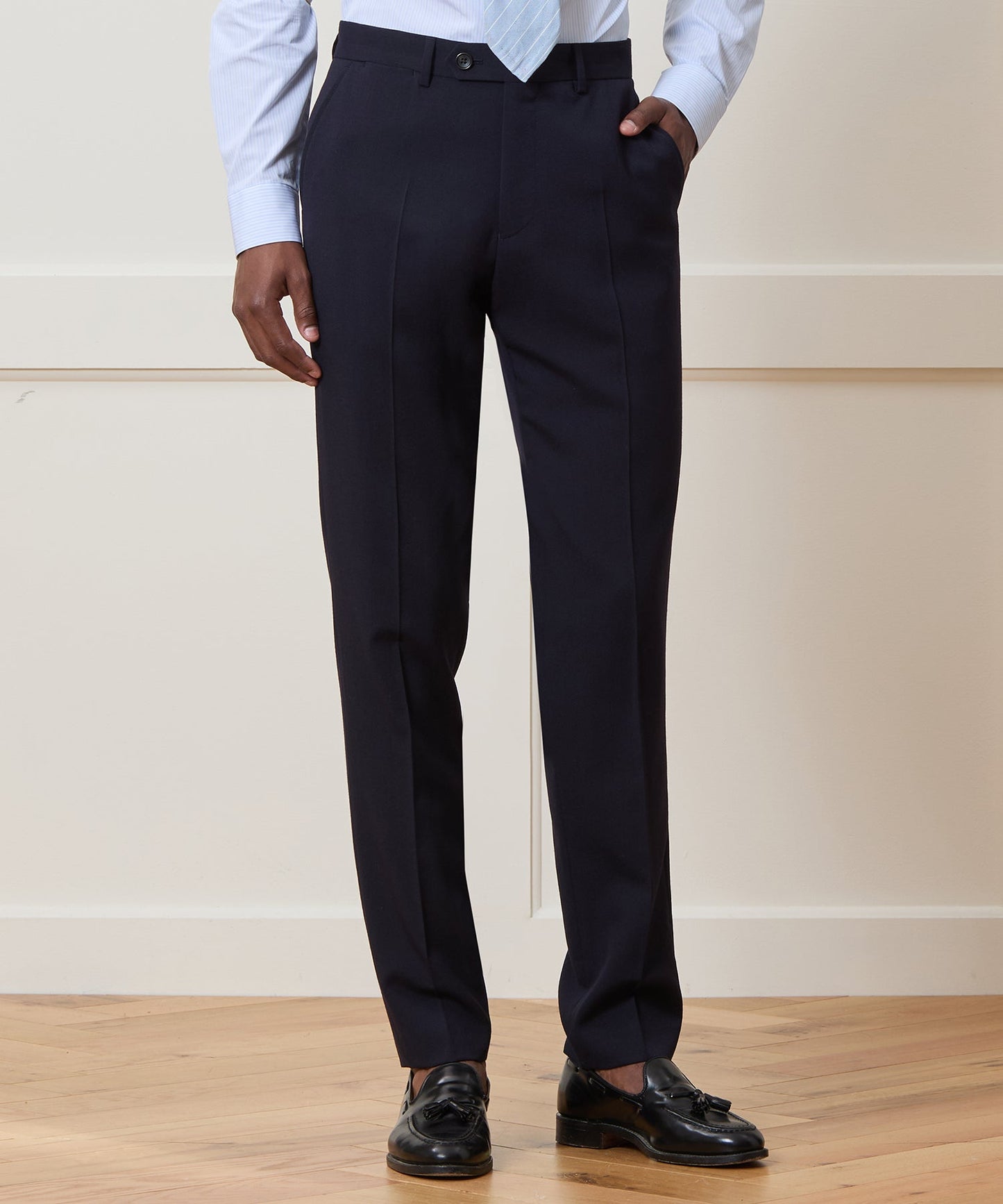Todd Snyder Italian Gabardine Sutton Trouser in Navy Navy