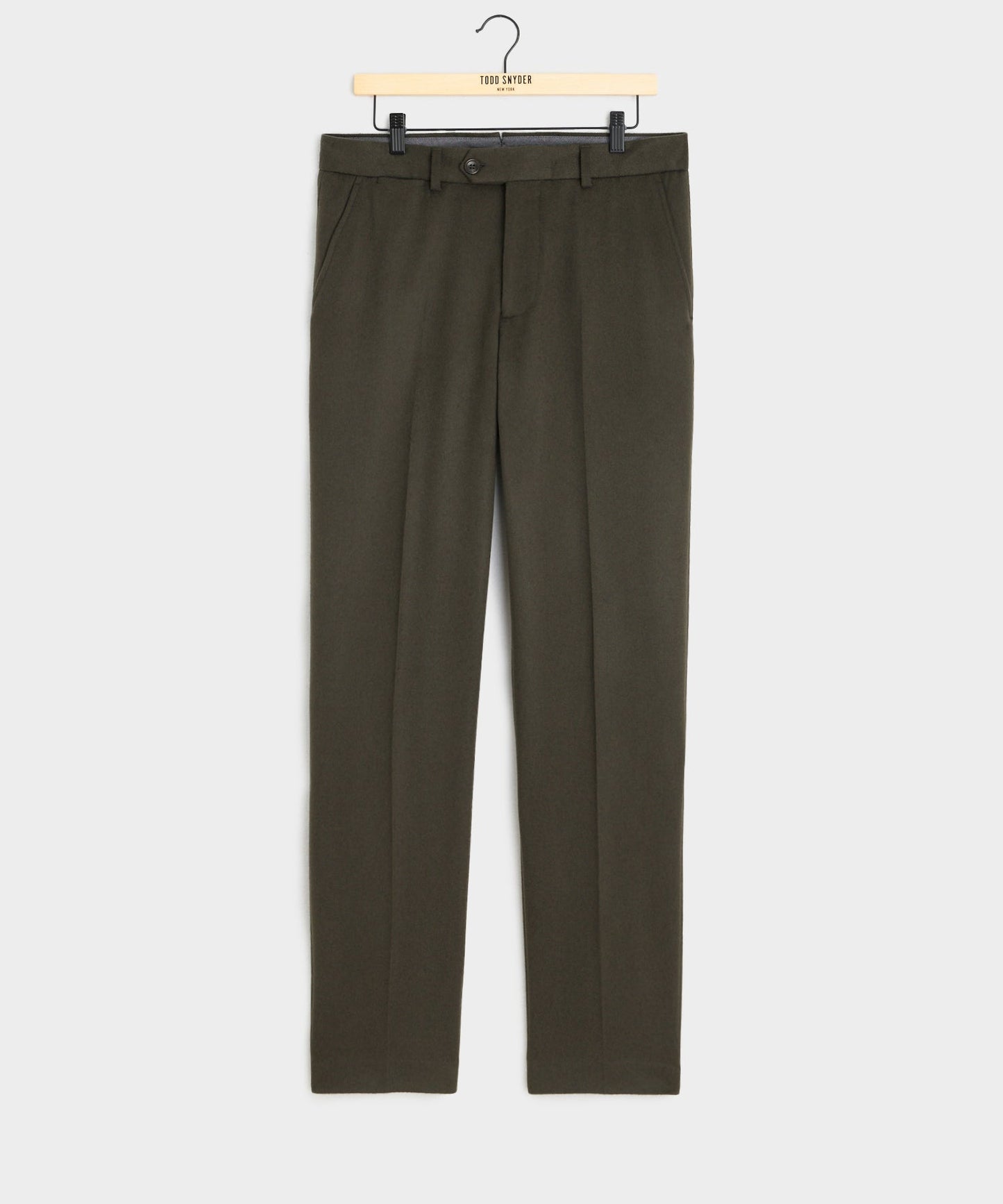 Todd Snyder Italian Cashmere Sutton Trouser Snyder Olive