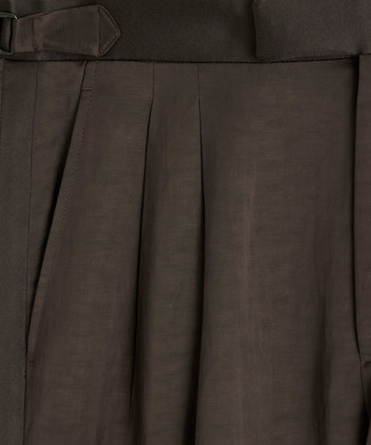 Todd Snyder Italian Relaxed Tuxedo Trouser in Brown Brown
