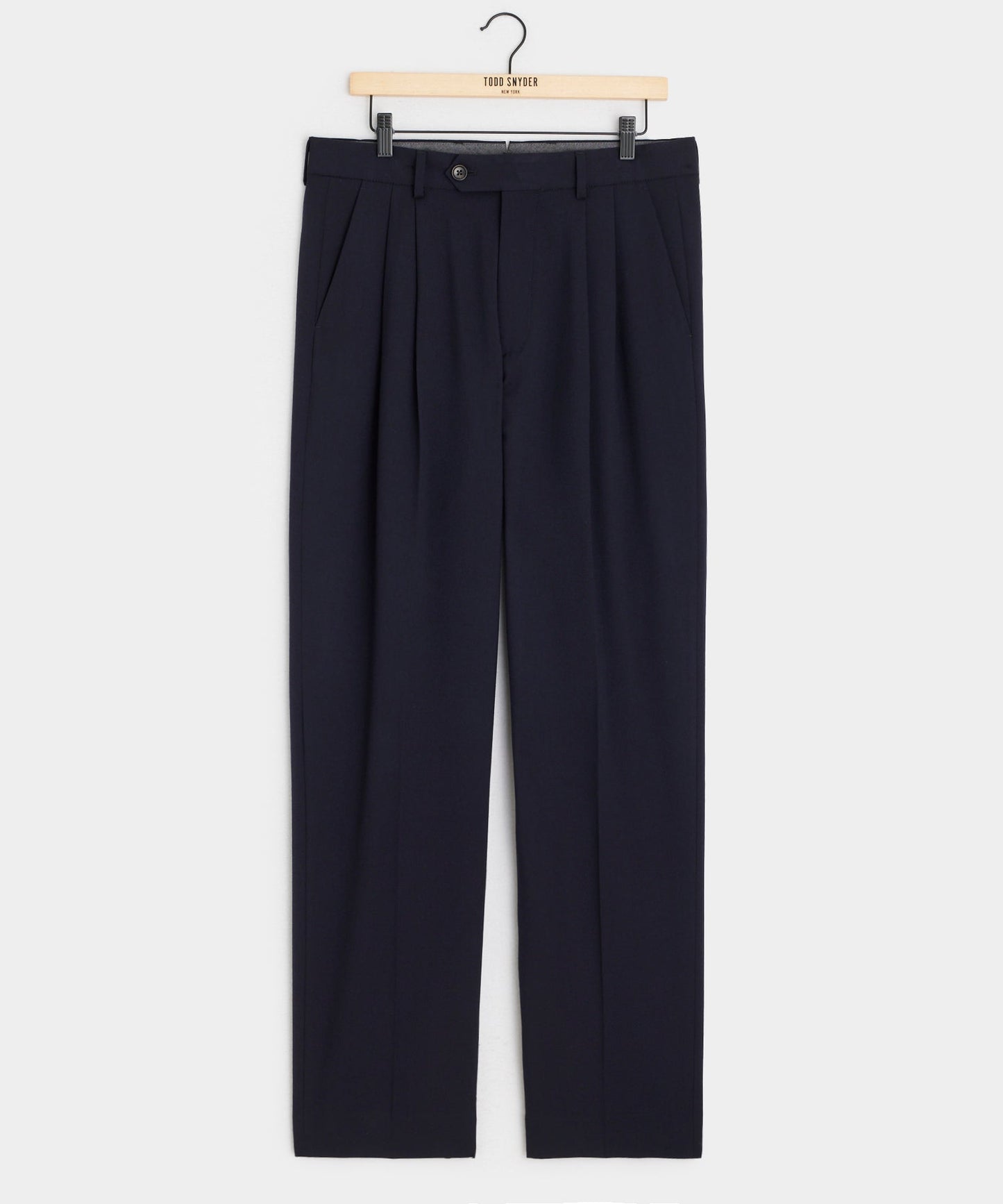 Todd Snyder Italian Gabardine Wythe Trouser in Navy Navy