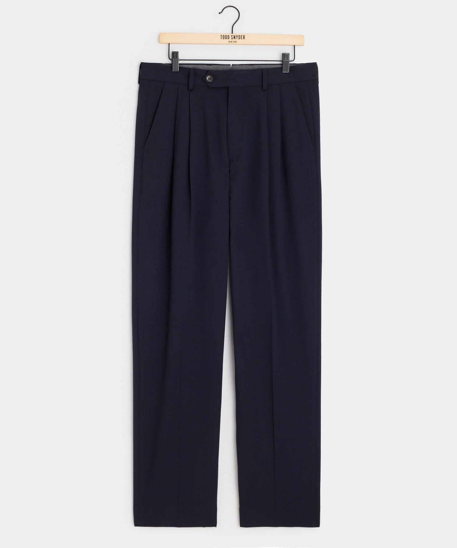 Todd Snyder Italian Gabardine Wythe Trouser in Navy Navy