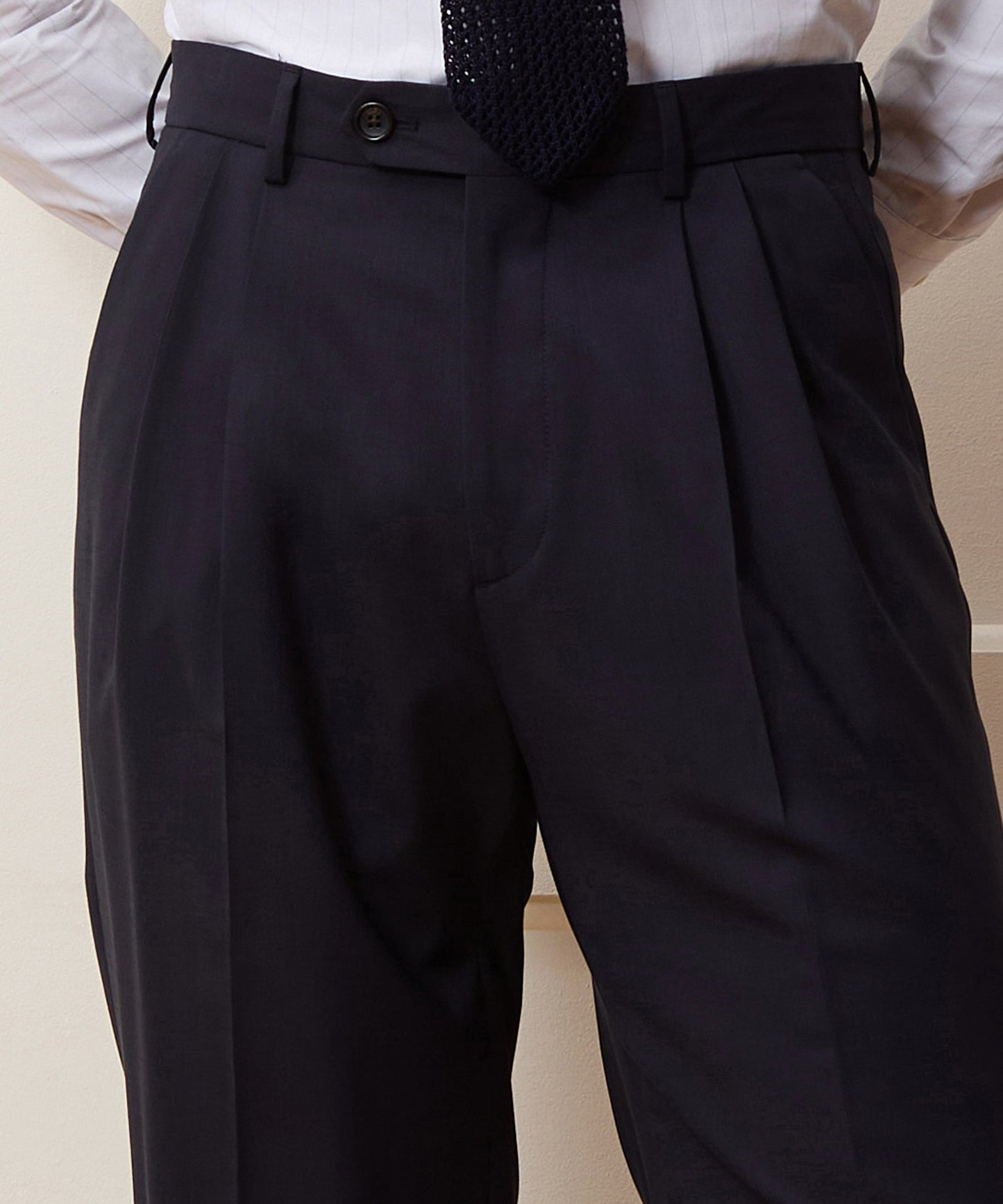 Todd Snyder Italian Gabardine Wythe Trouser in Navy Navy