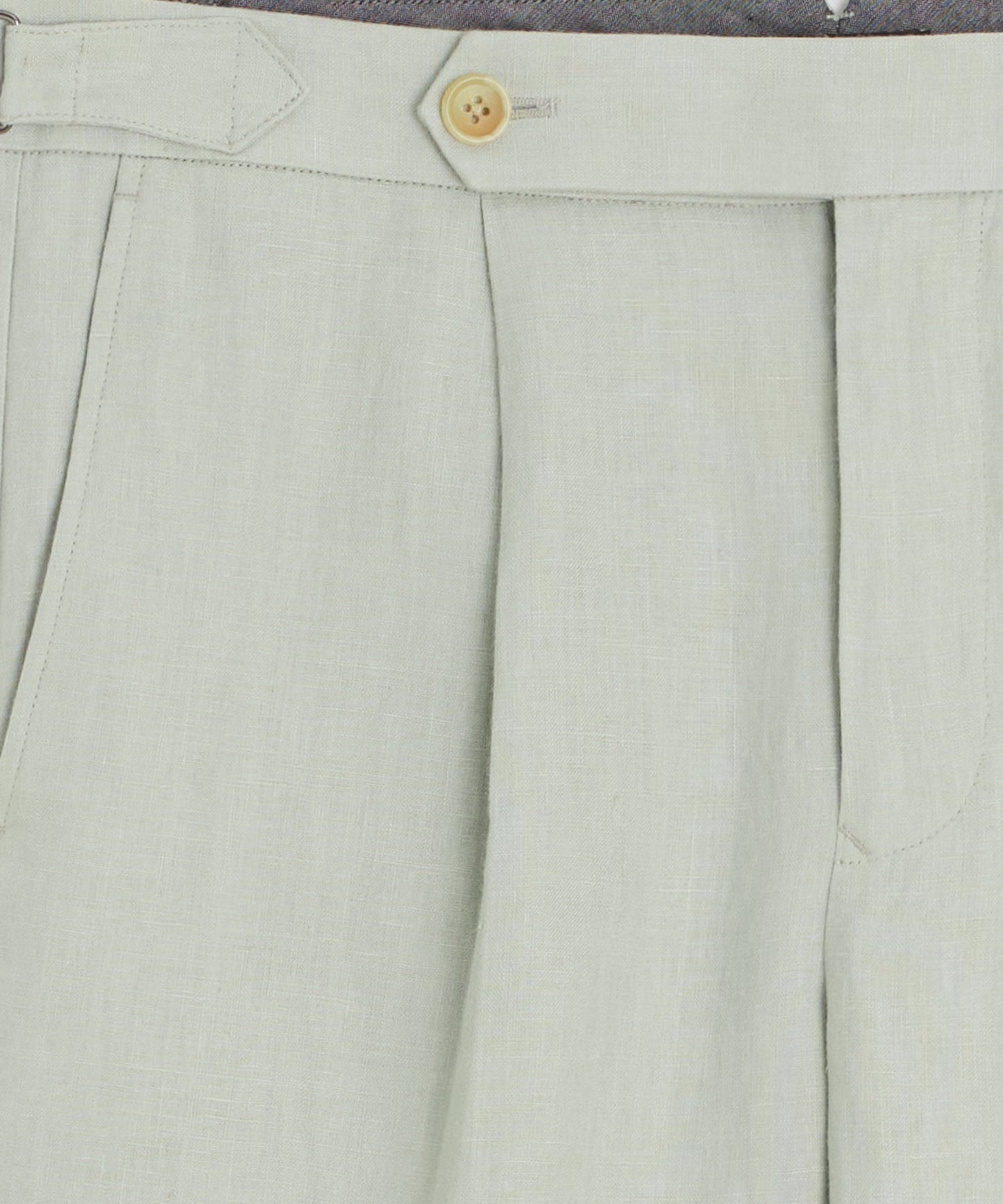 Todd Snyder Irish Linen Side Tab Trouser in Dove Grey Dove Grey
