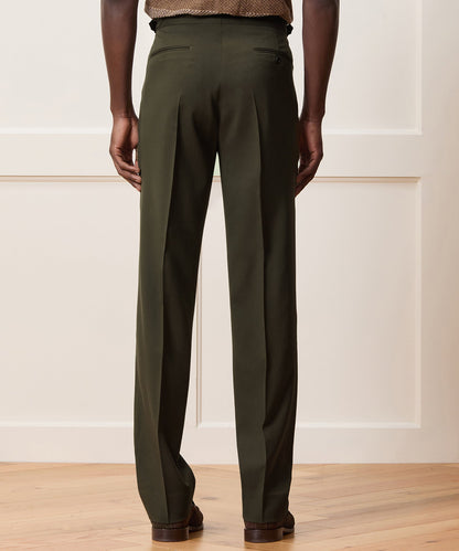 Todd Snyder Gabardine Side Tab Trouser in Snyder Olive Snyder Olive