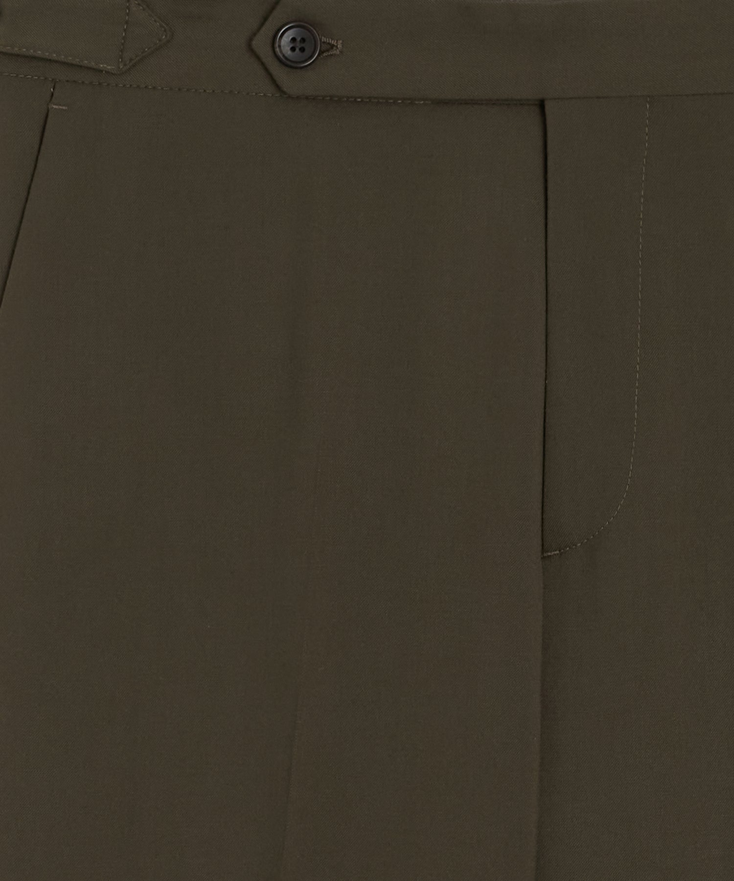 Todd Snyder Gabardine Side Tab Trouser in Snyder Olive Snyder Olive
