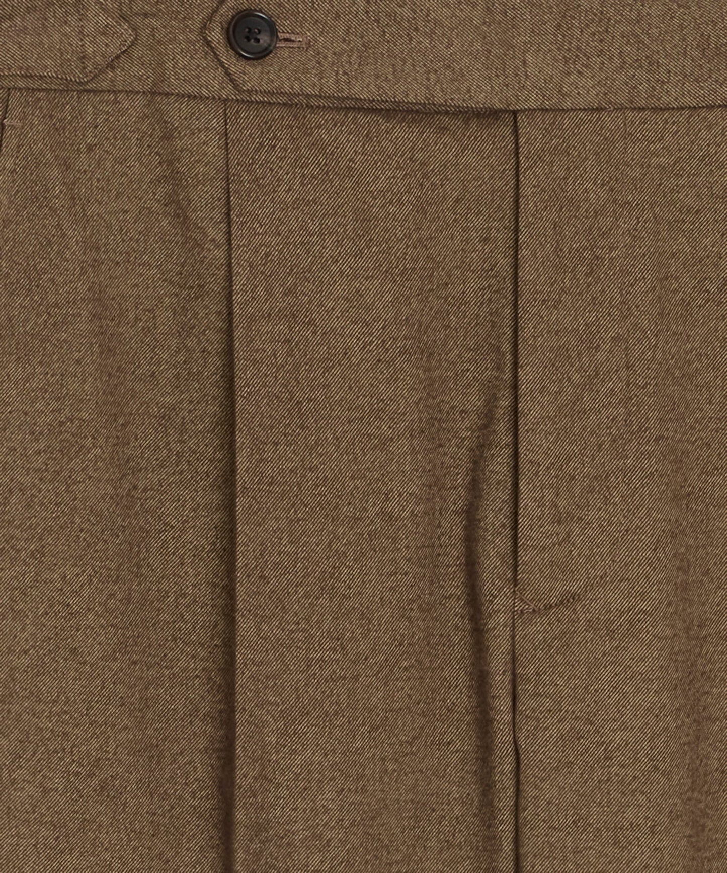 Todd Snyder Italian Heathered Cotton Side Tab Trouser in Sand Sand