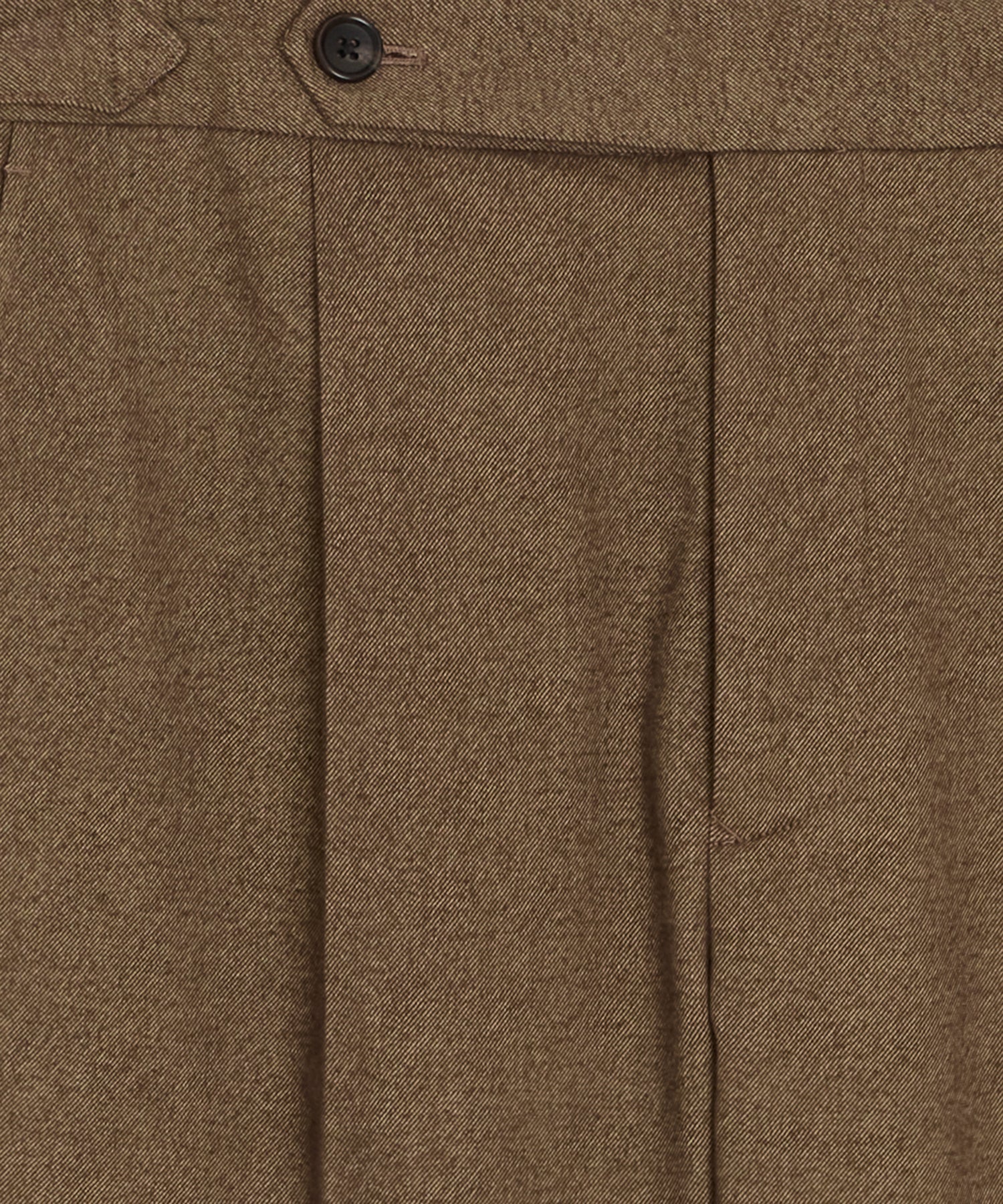Todd Snyder Italian Heathered Cotton Side Tab Trouser in Sand Sand