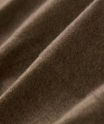 Todd Snyder Italian Heathered Cotton Side Tab Trouser in Sand Sand