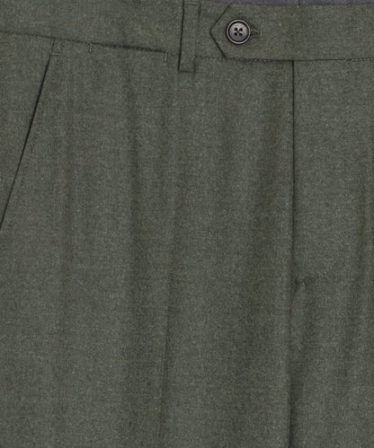 Todd Snyder Italian Flannel Sutton Trouser in Oak Moss Oak Moss