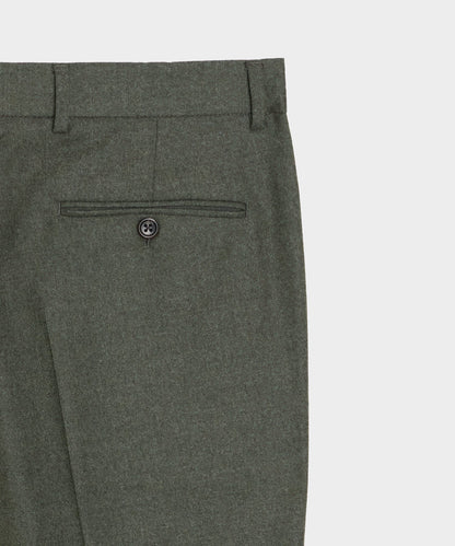 Todd Snyder Italian Flannel Sutton Trouser in Oak Moss Oak Moss