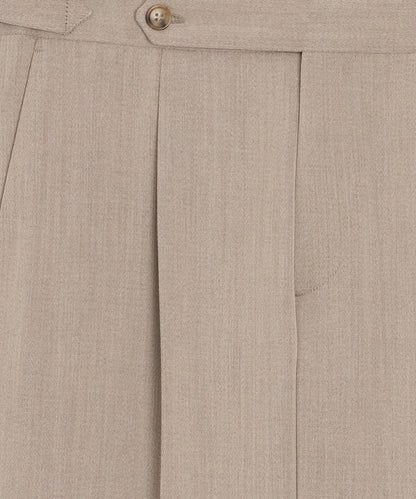 Todd Snyder Italian Cavalry Twill Side Tab Trouser in Tan Tan