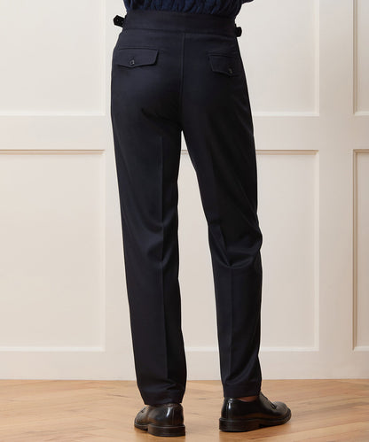 Todd Snyder Italian Flannel Gurkha Trouser in Navy Navy