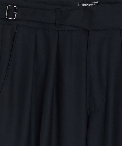 Todd Snyder Italian Flannel Gurkha Trouser in Navy Navy