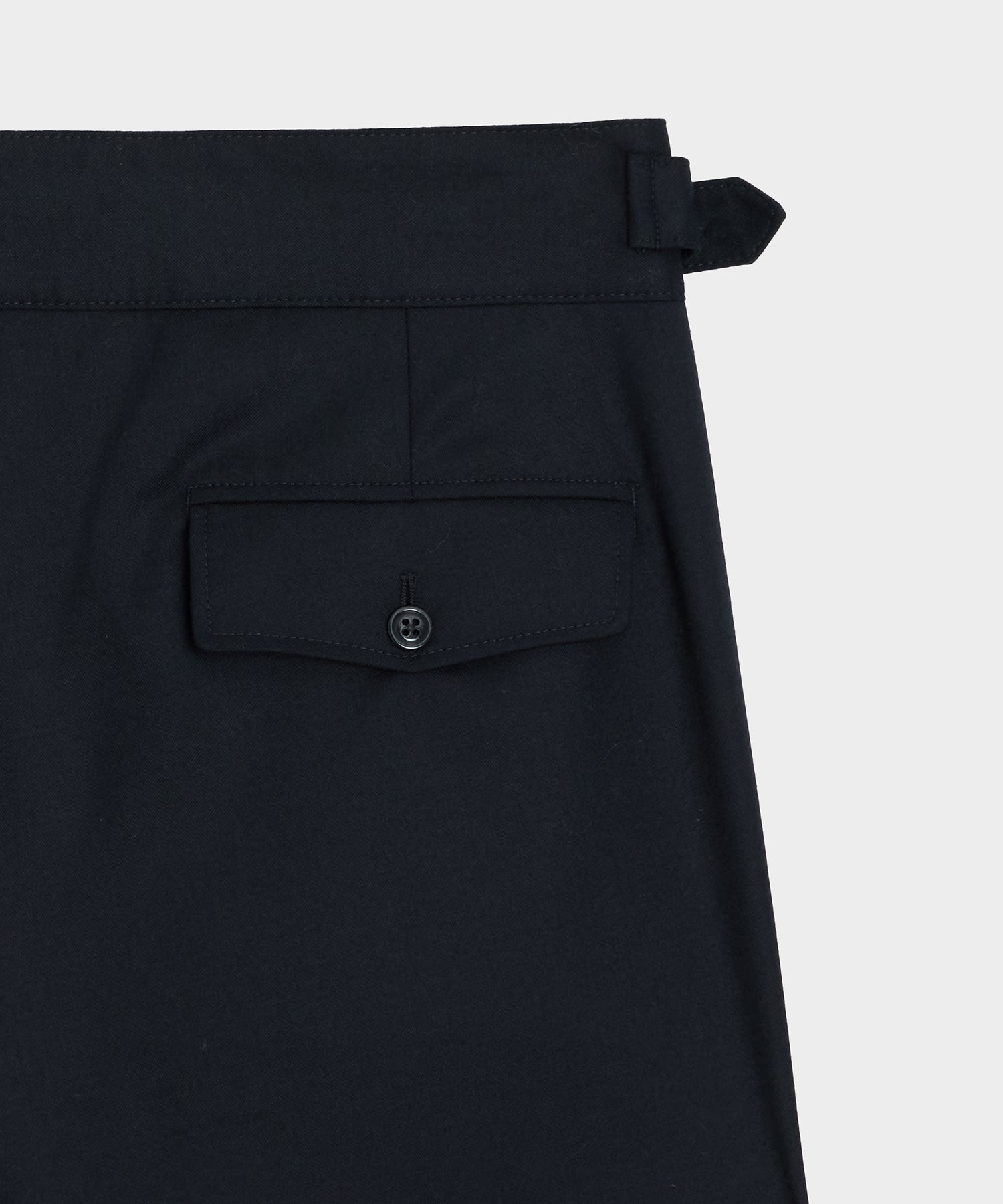 Todd Snyder Italian Flannel Gurkha Trouser in Navy Navy
