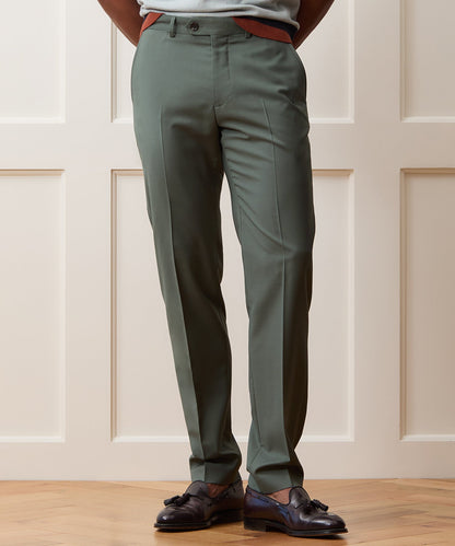 Todd Snyder Mohair Sutton Trouser in Green Smoke Green Smoke