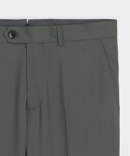 Todd Snyder Mohair Sutton Trouser in Green Smoke Green Smoke