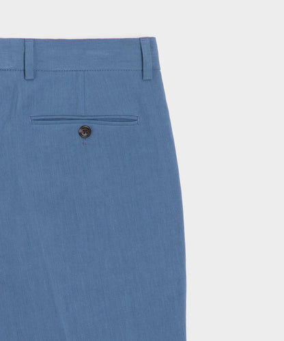 Todd Snyder Sueded Linen Sutton Trouser in Harbor Blue Harbor Blue