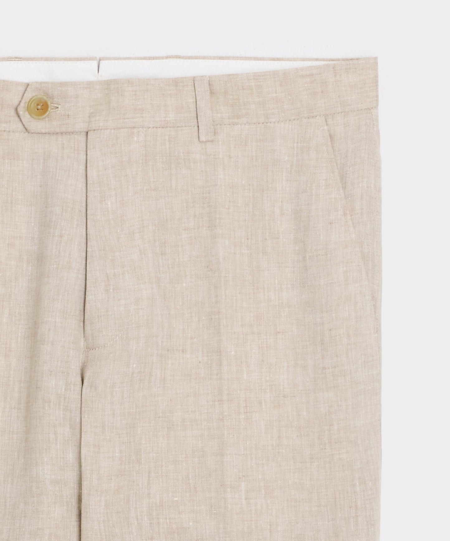 Todd Snyder Linen Sutton Trouser in Oatmeal Oatmeal