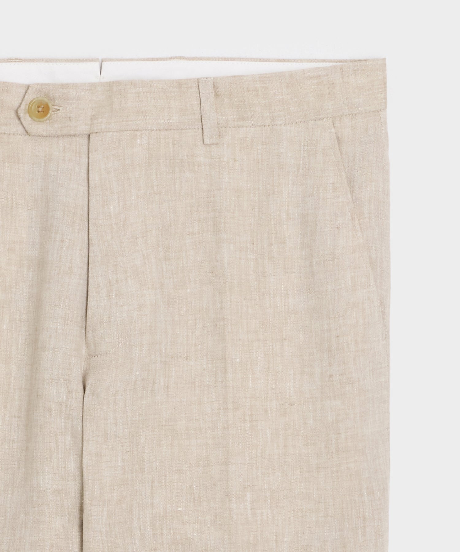 Todd Snyder Linen Sutton Trouser in Oatmeal Oatmeal