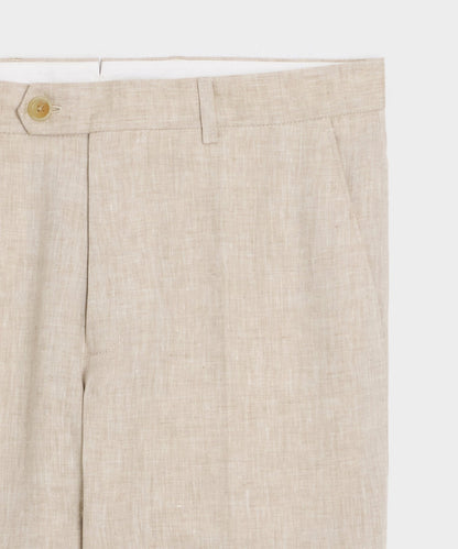 Todd Snyder Linen Sutton Trouser in Oatmeal Oatmeal