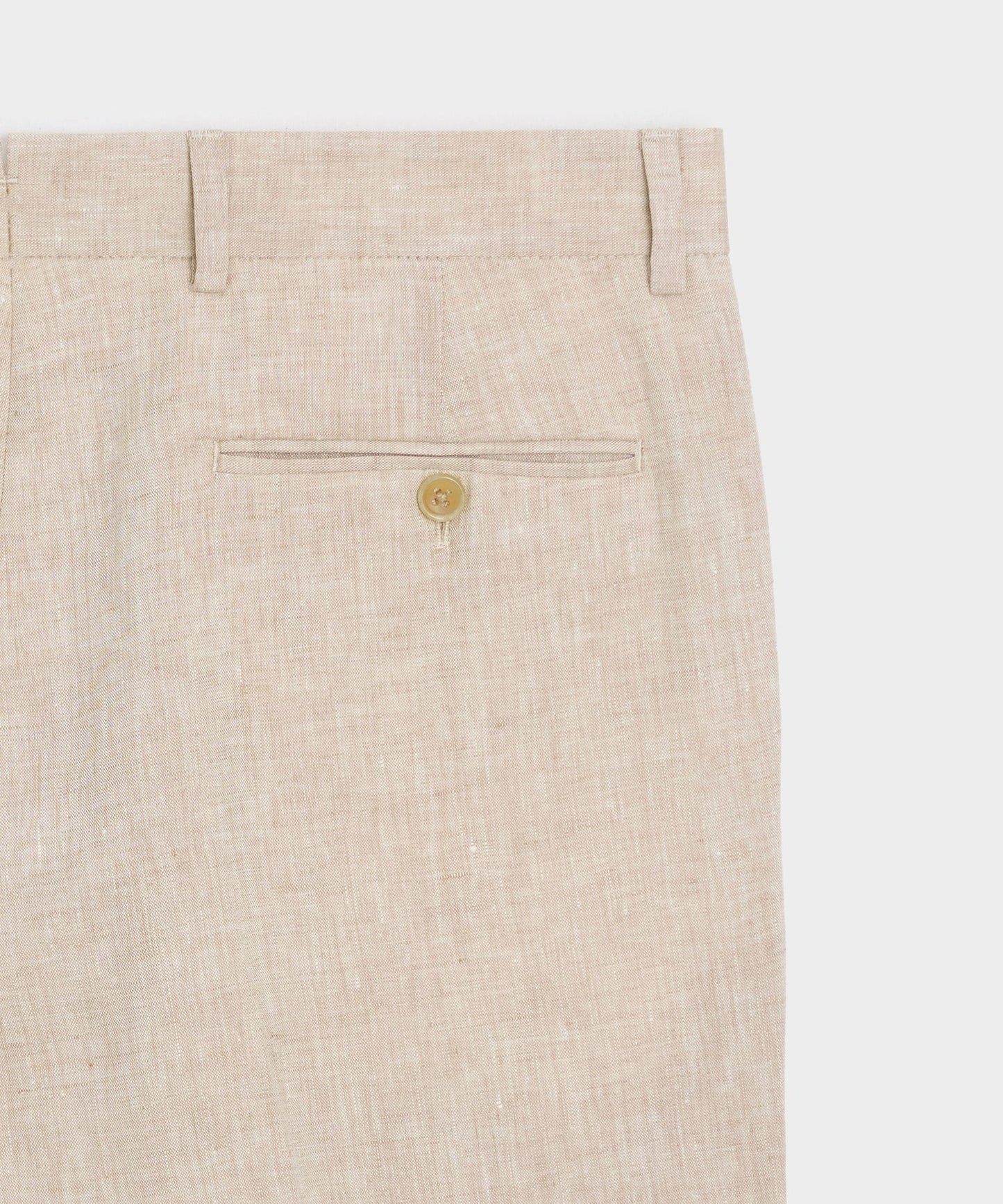 Todd Snyder Linen Sutton Trouser in Oatmeal Oatmeal