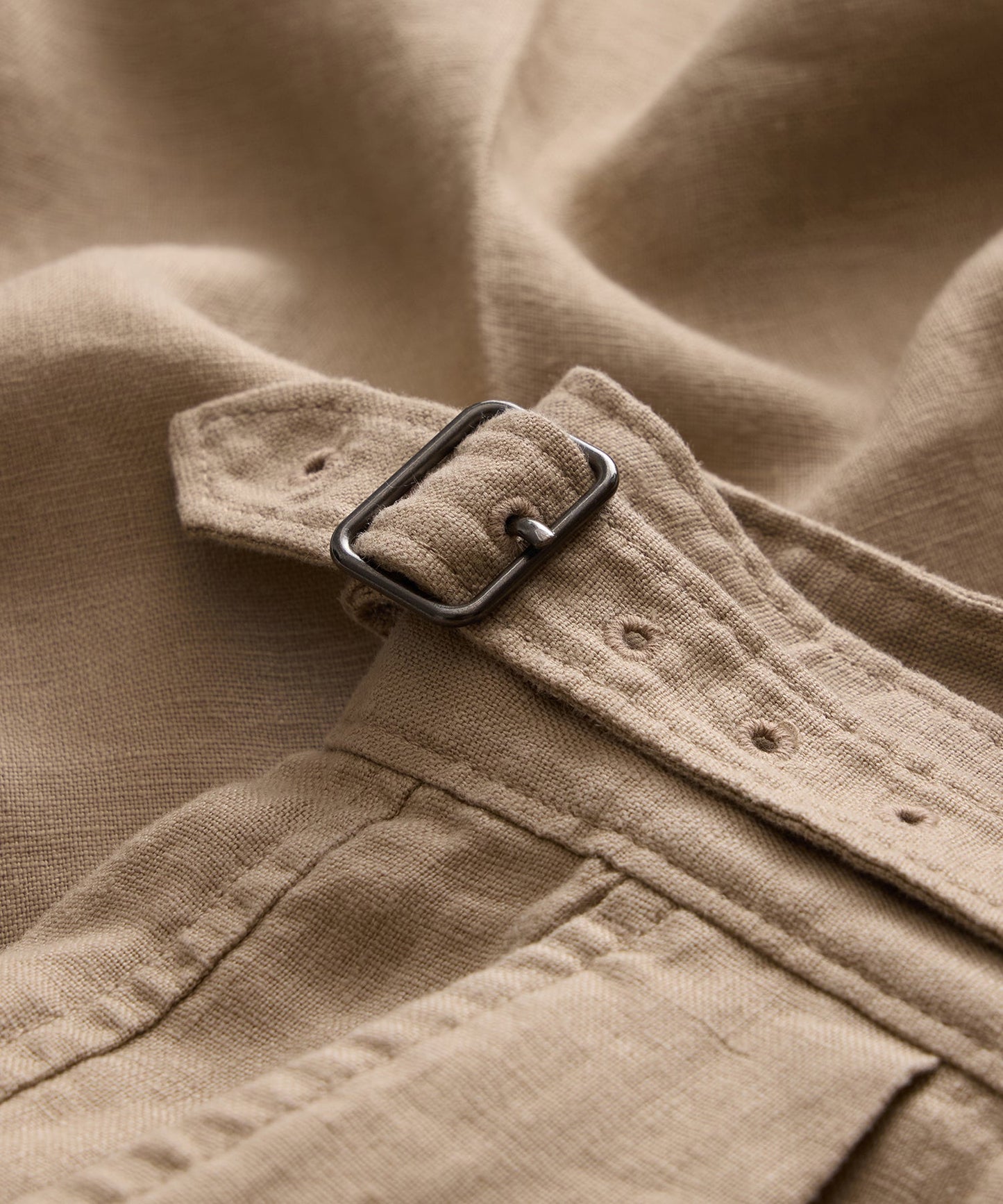 Todd Snyder Linen Gurkha Trouser in Beige Beige