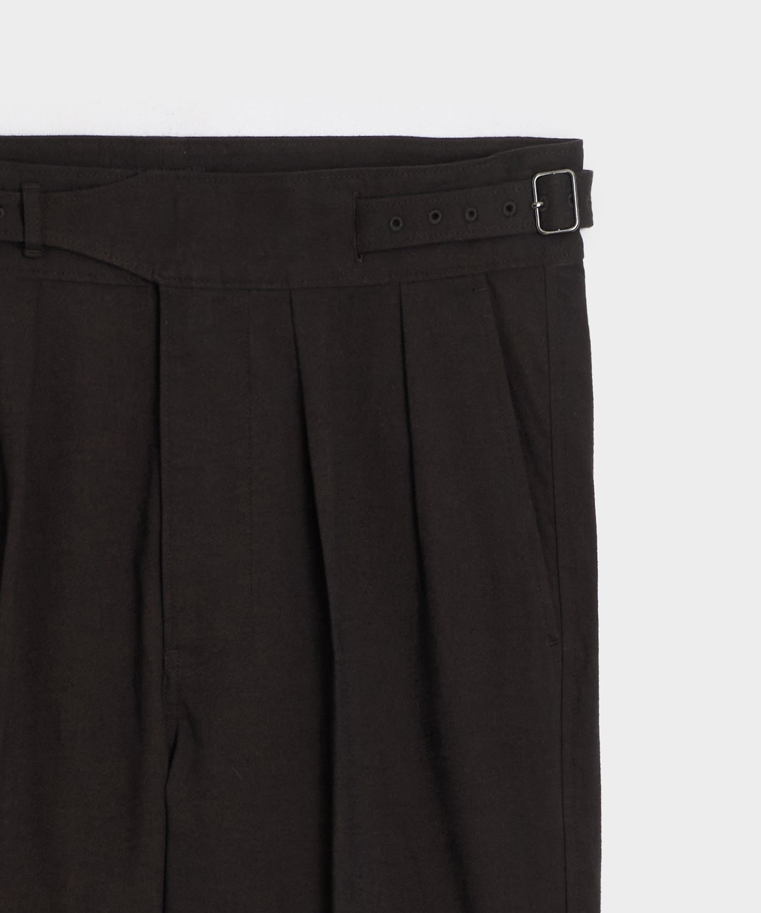 Todd Snyder Italian Heathered Cotton Gurkha Trouser in Brown Brown
