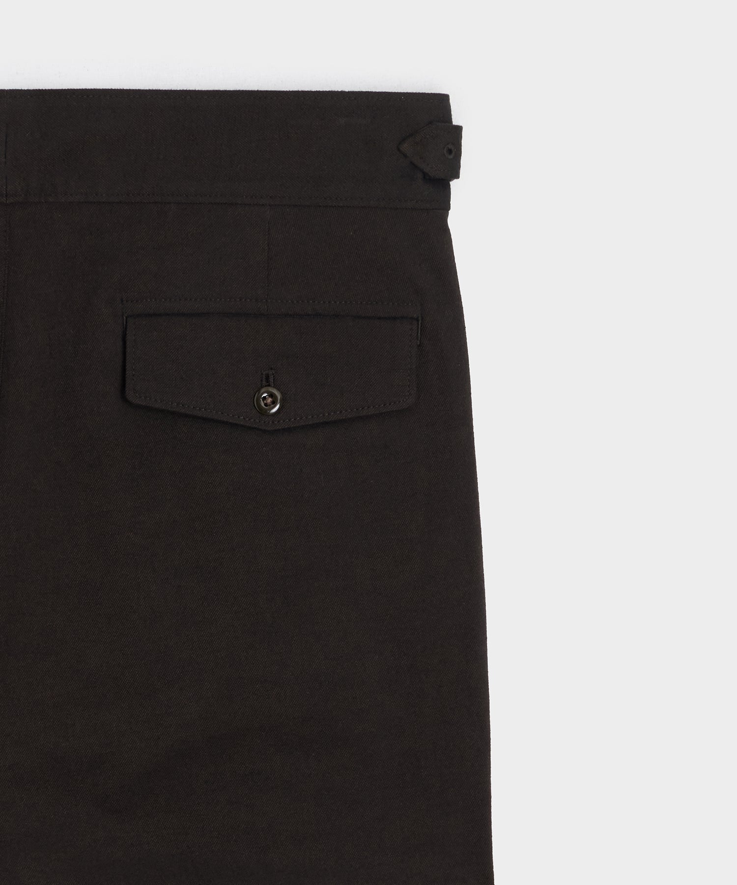 Todd Snyder Italian Heathered Cotton Gurkha Trouser in Brown Brown