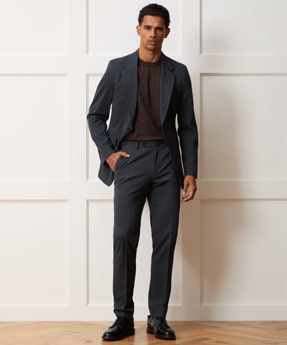 Todd Snyder Italian Seersucker Sutton Trouser in Obsidian Obsidian