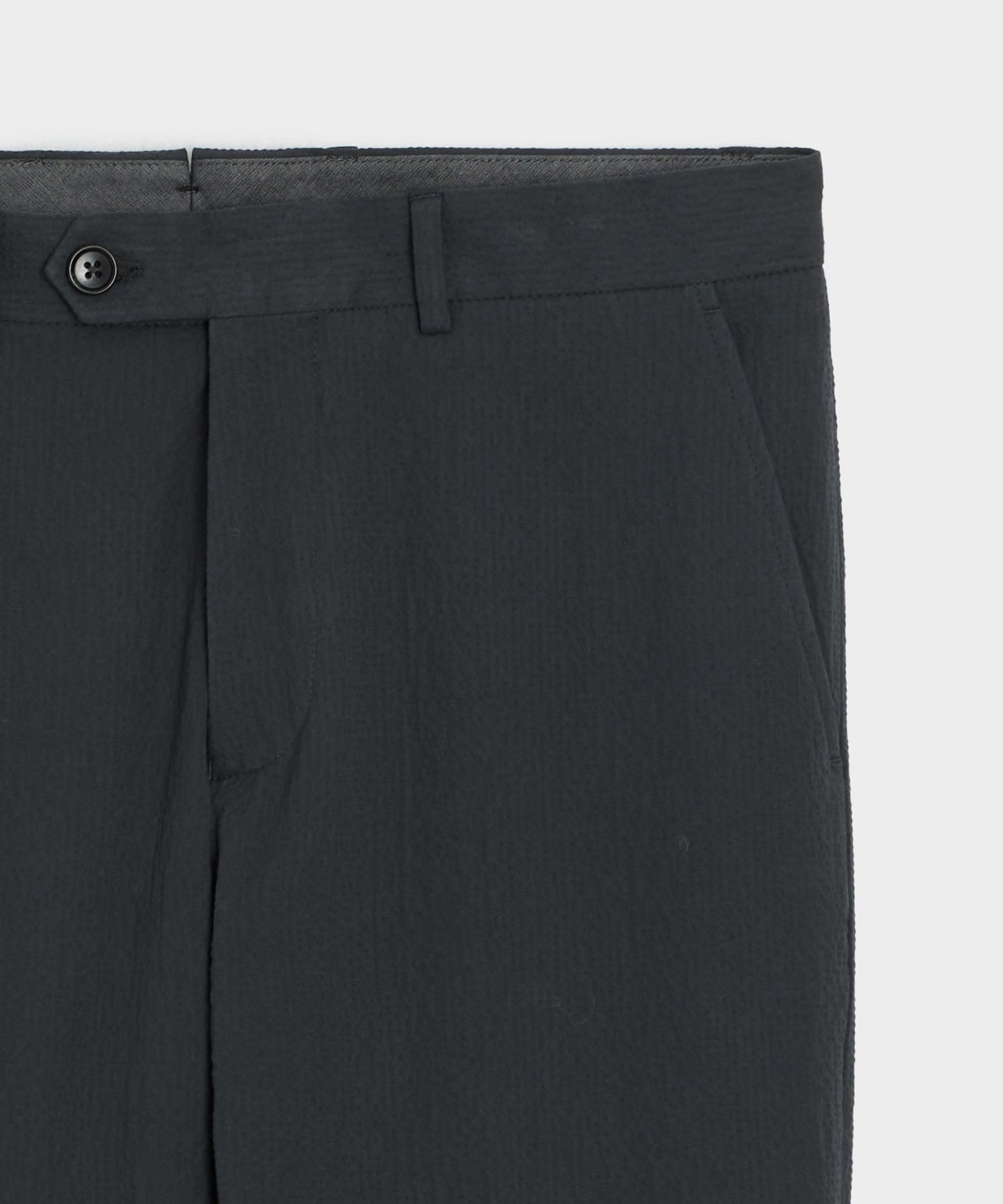 Todd Snyder Italian Seersucker Sutton Trouser in Obsidian Obsidian