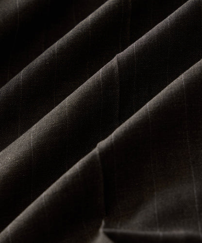 Todd Snyder Italian Wool-Linen Pinstripe Wythe Trouser in Brown Stripe Brown