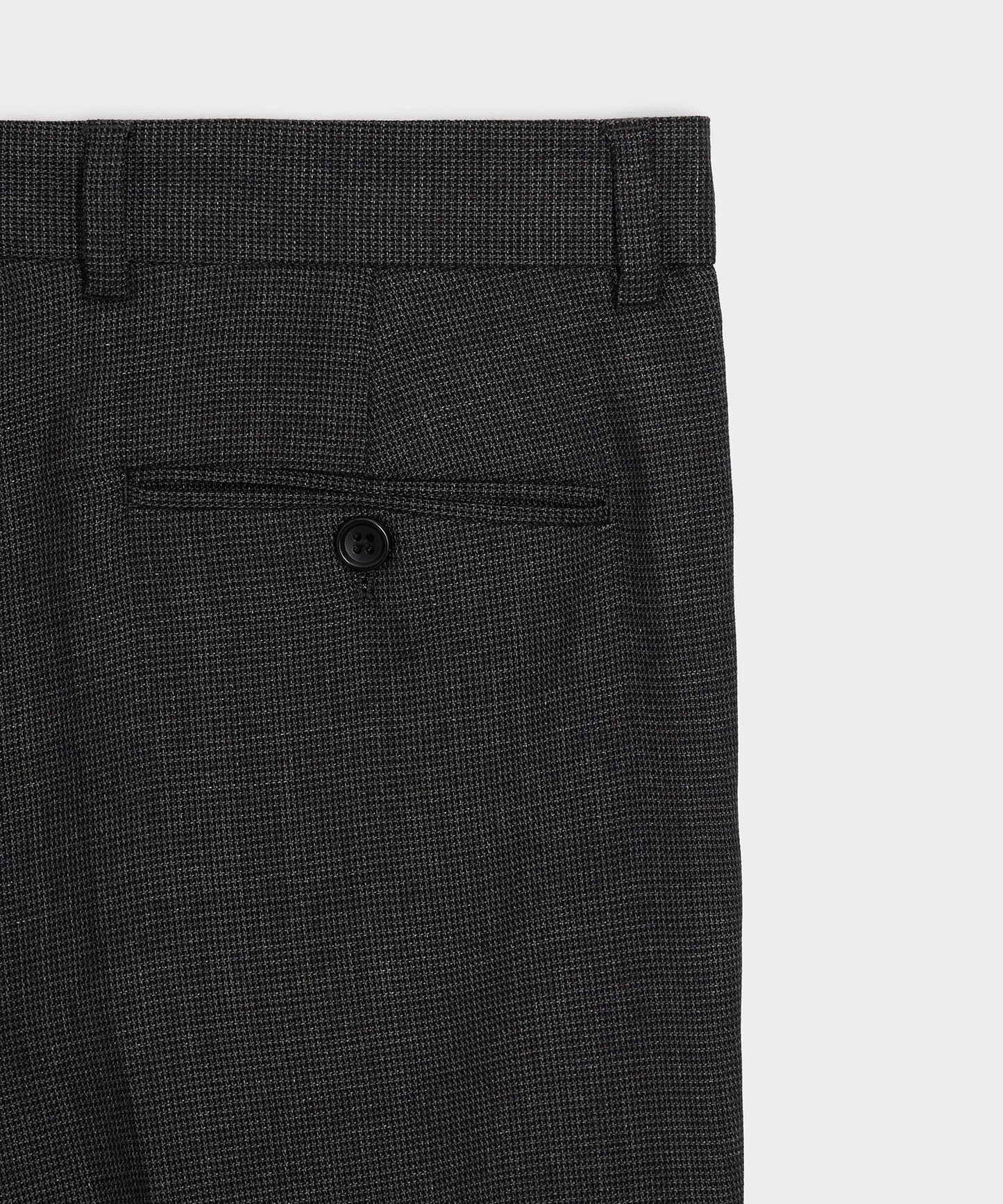 Todd Snyder Italian Cotton-Linen Sutton Trouser in Charcoal Charcoal