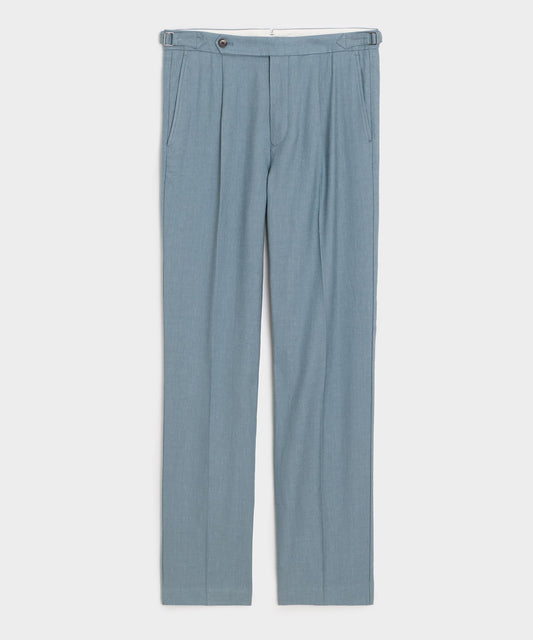 Todd Snyder Linen Side Tab Trouser in Airway Airway