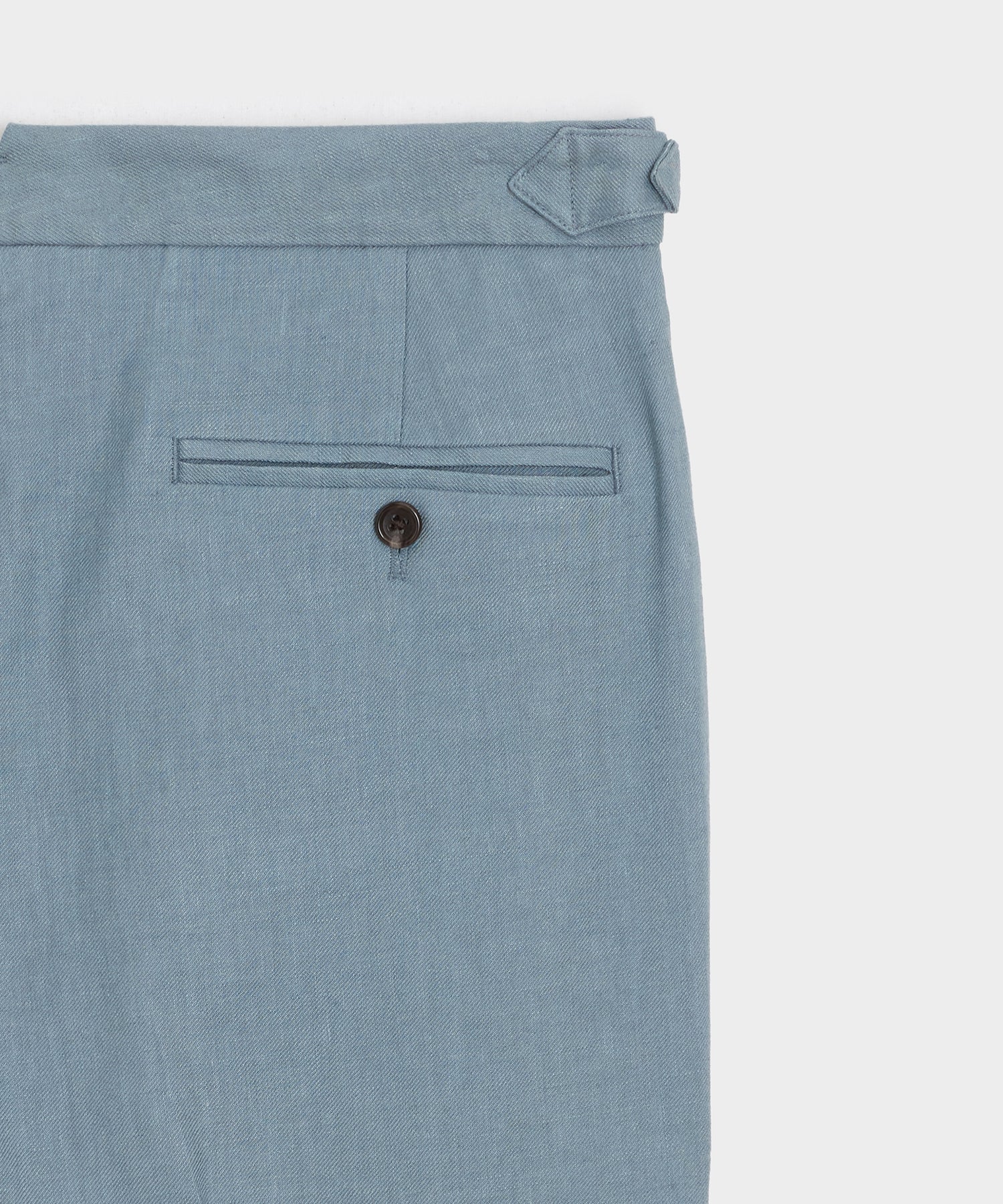 Todd Snyder Linen Side Tab Trouser in Airway Airway