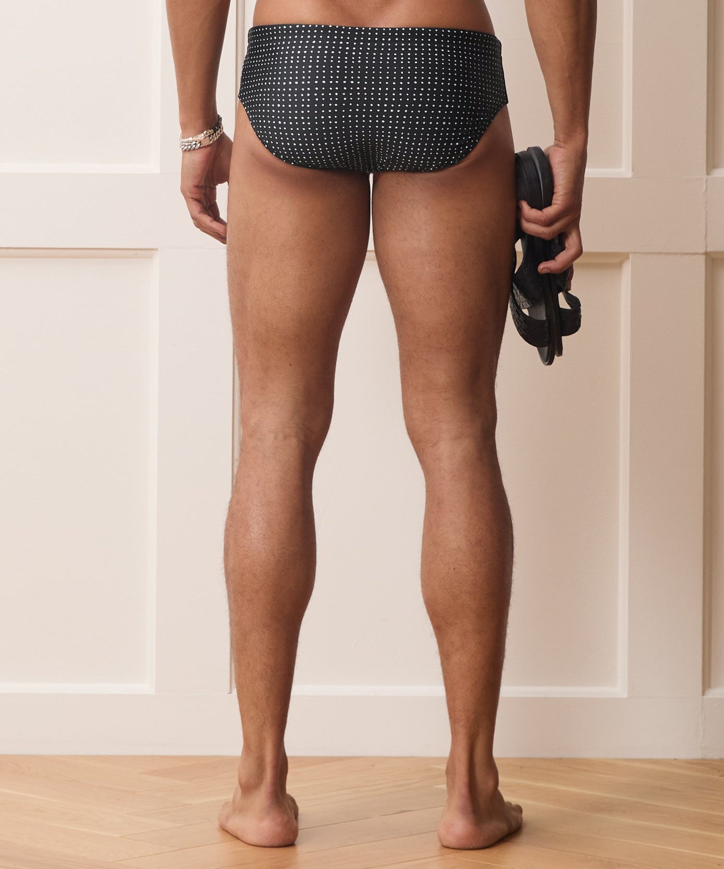 Todd Snyder Mykonos Swim Brief in Black Black