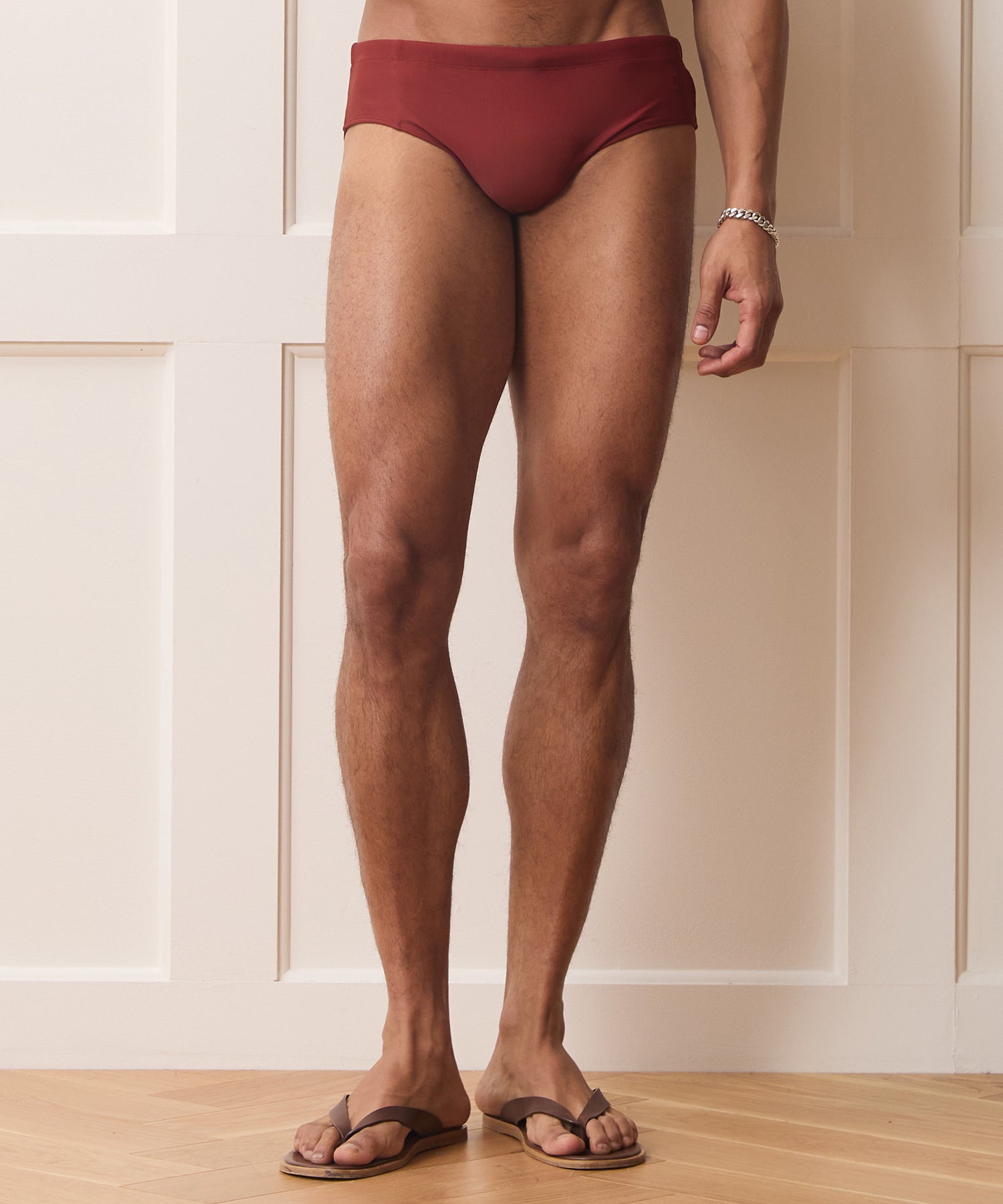 Todd Snyder Mykonos Swim Brief in Red Red