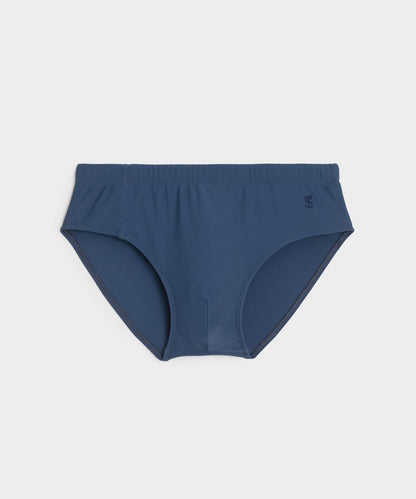 Todd Snyder Mykonos Swim Brief in Faded Indigo Faded Indigo