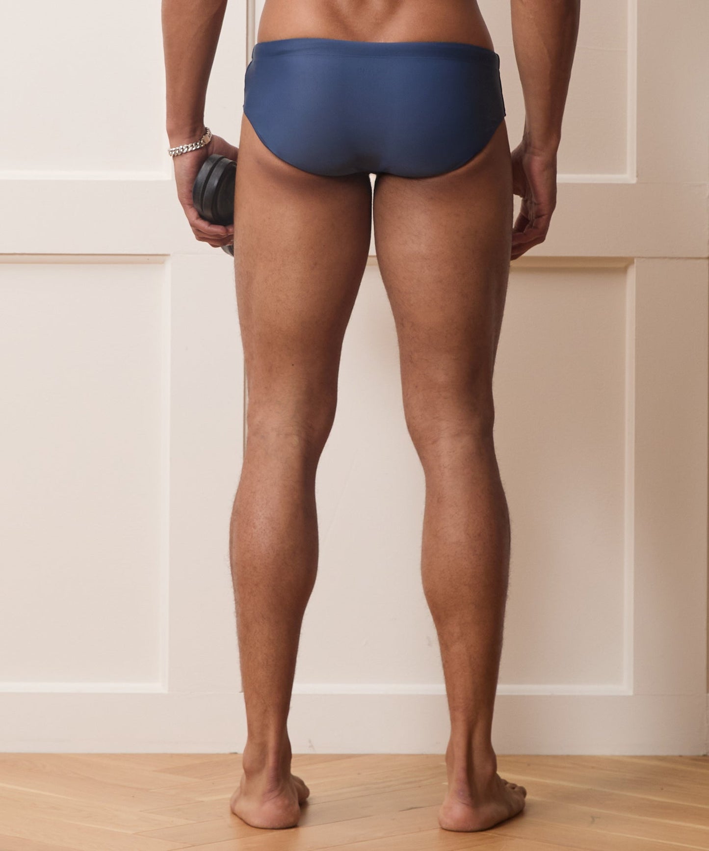Todd Snyder Mykonos Swim Brief in Faded Indigo Faded Indigo